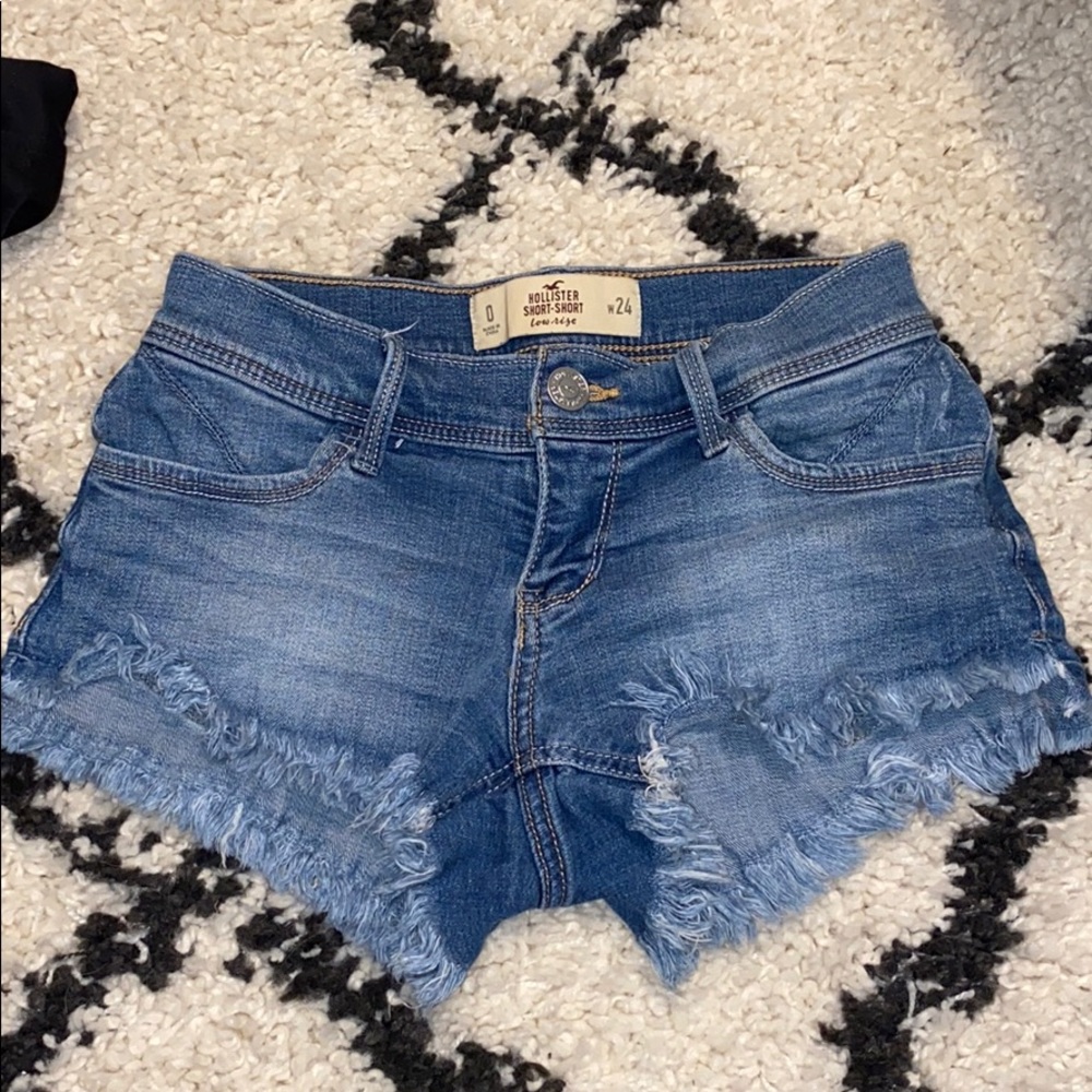 hollister jean shorts